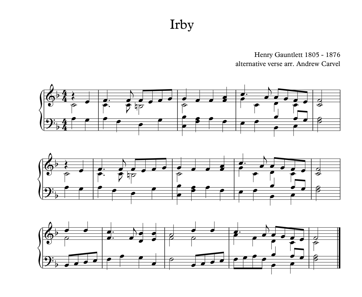 image of Irby Full Score