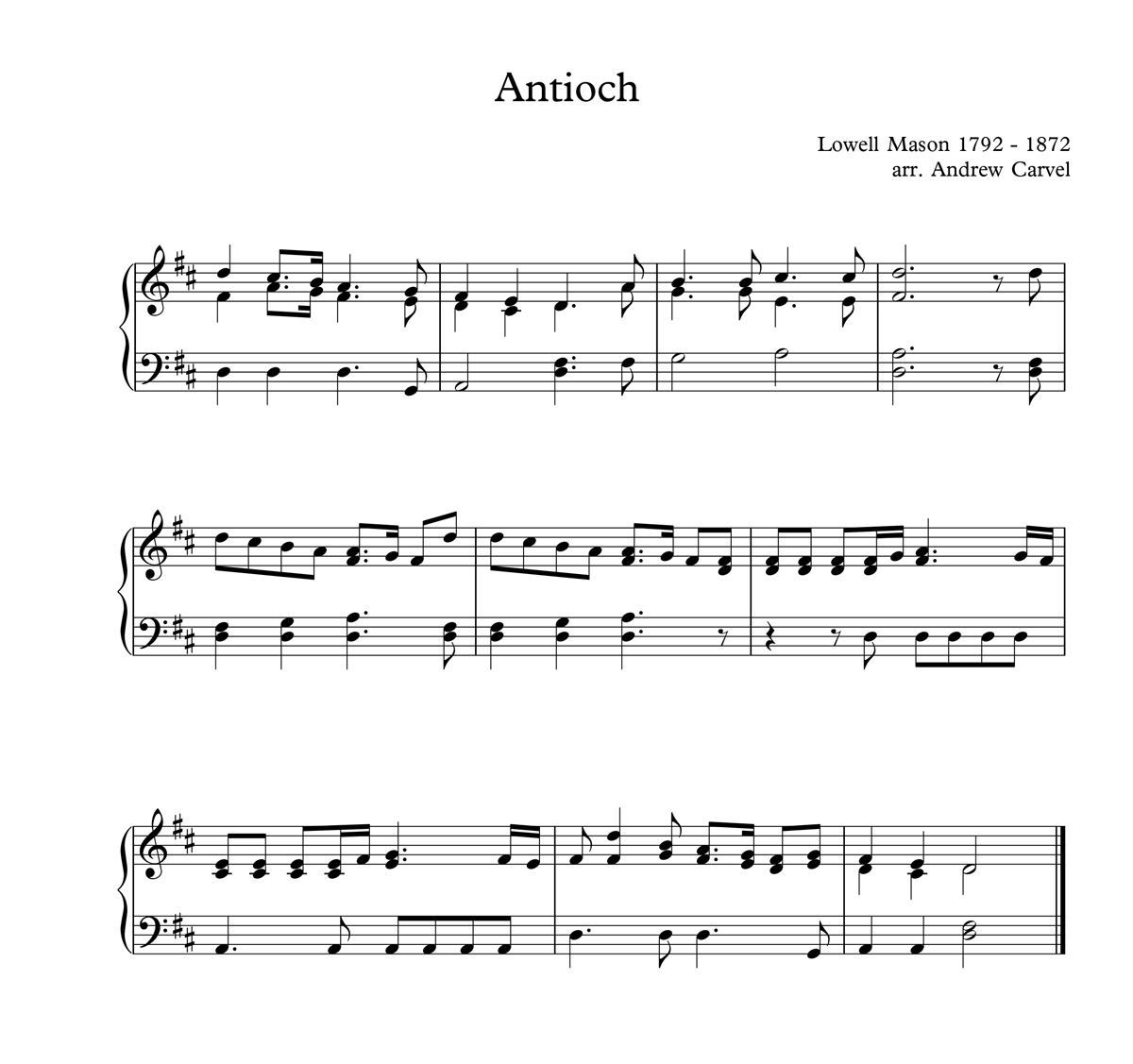 image of Antioch Full Score