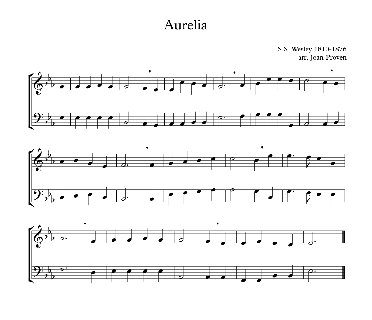 Aurelia Full Score image