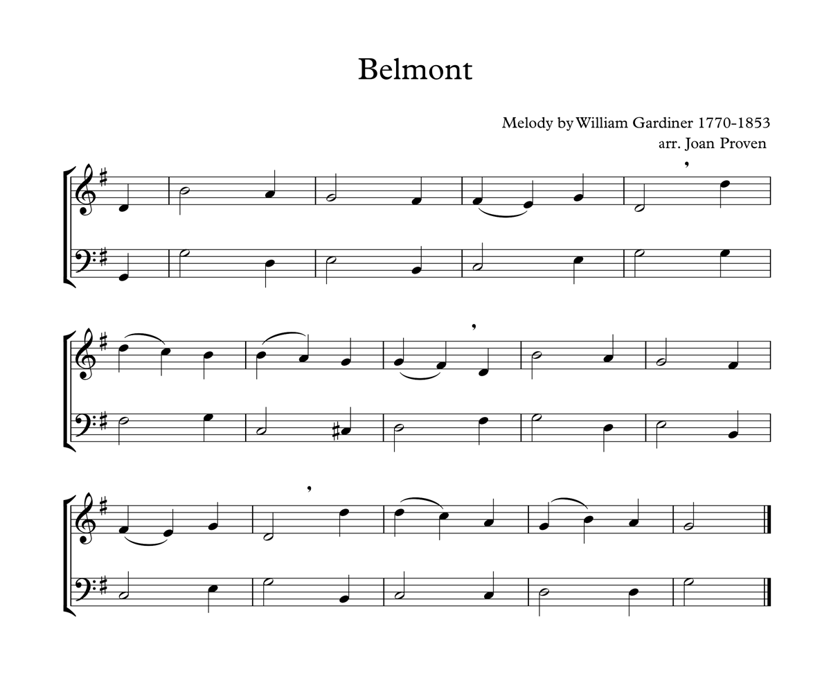 Belmont Full Score image