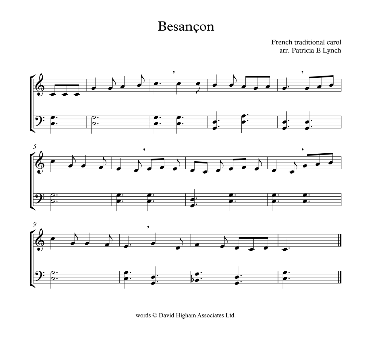 image of Besançon Full Score