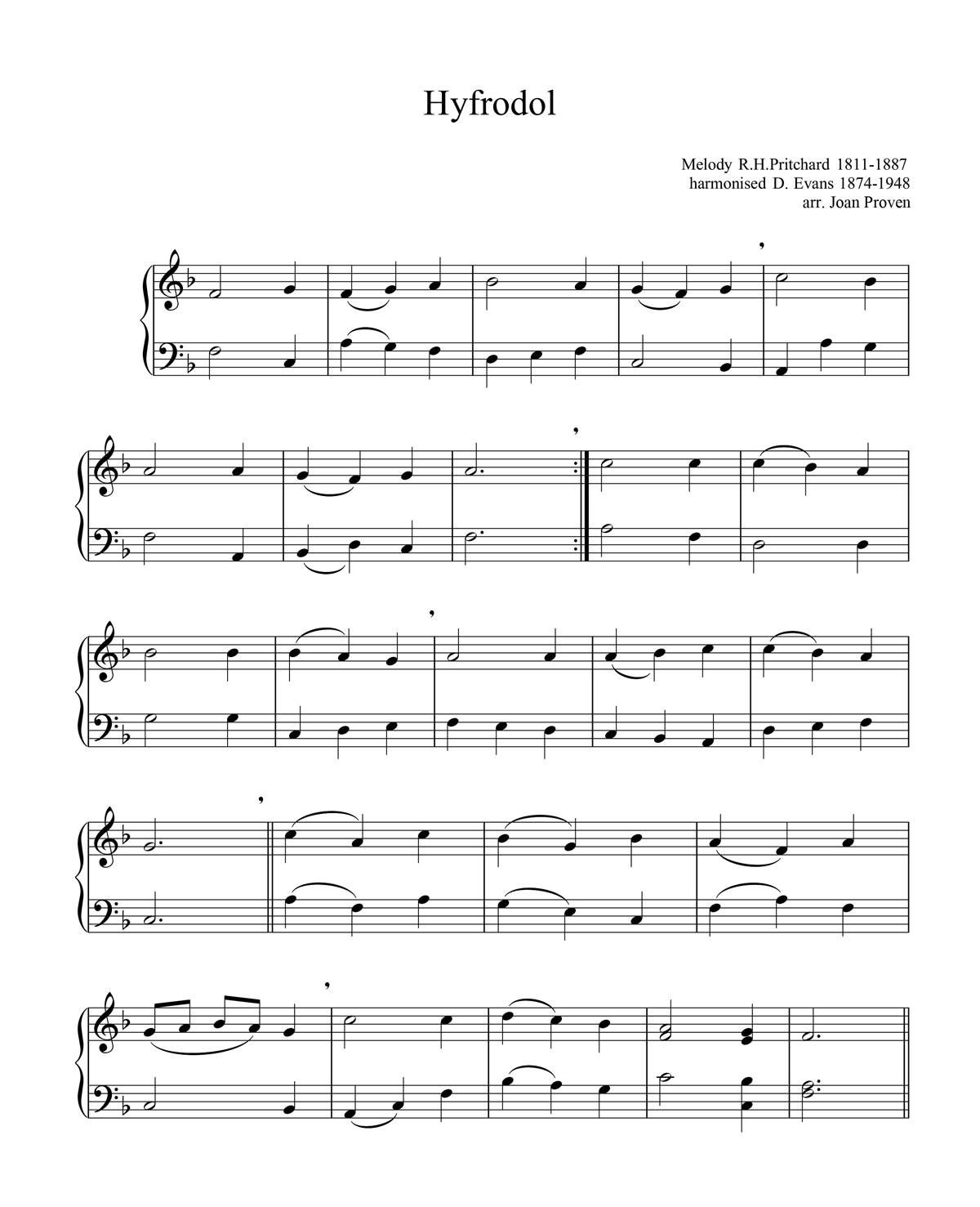 image of hyfrodol full score