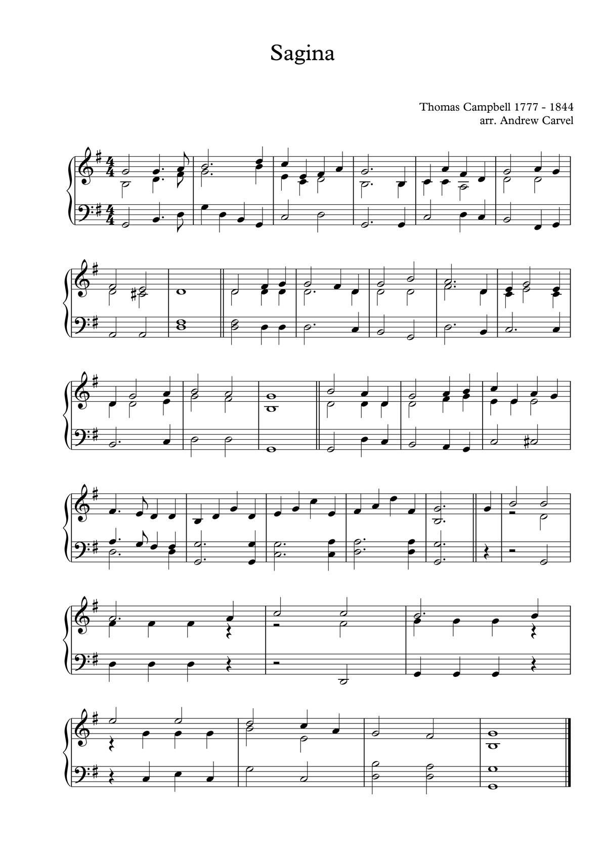 image of Sagina full score